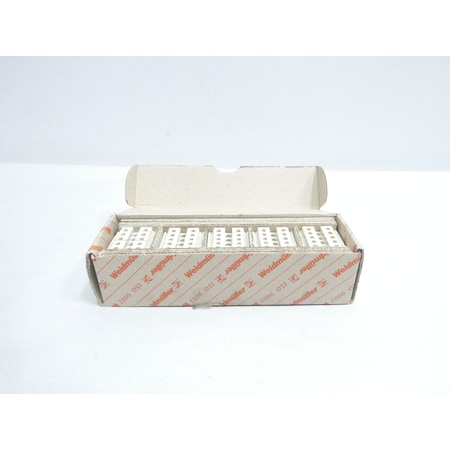 Weidmuller CERAMIC TERMINAL AND CONTACT BLOCK, 25PK 9502600000 SAKK 4